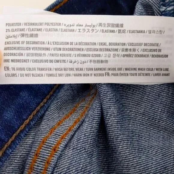 Women's Abercrombie & Fitch Skinny Stretch Jeans Size 28 - Picture 6 of 6